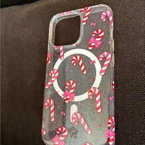 Candy Cane Pattern Phone Case